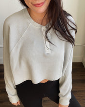 Callie Cropped Henley